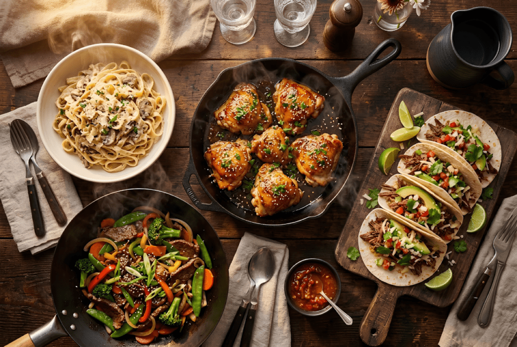 20 Minute Dinners