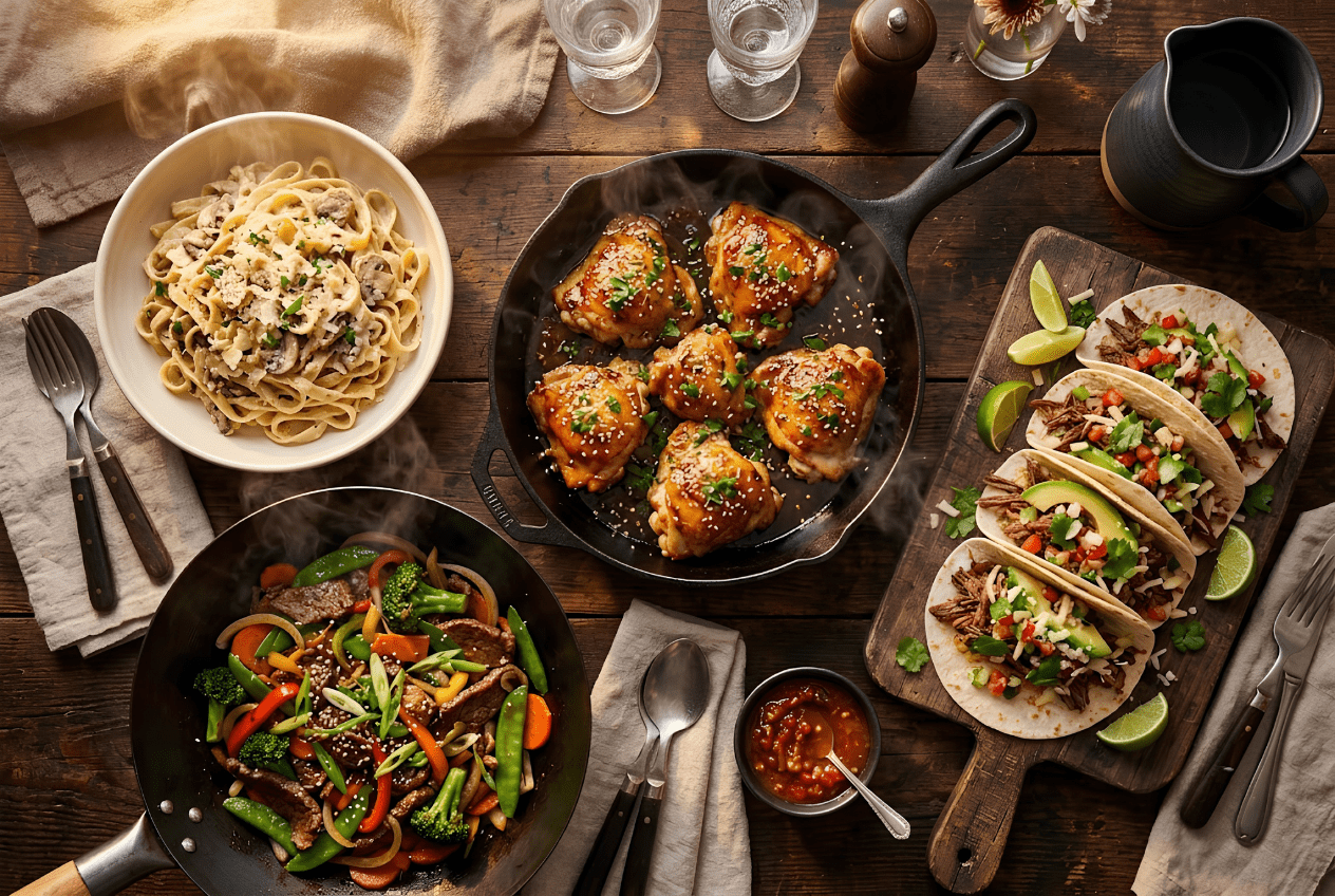 20 Minute Dinners